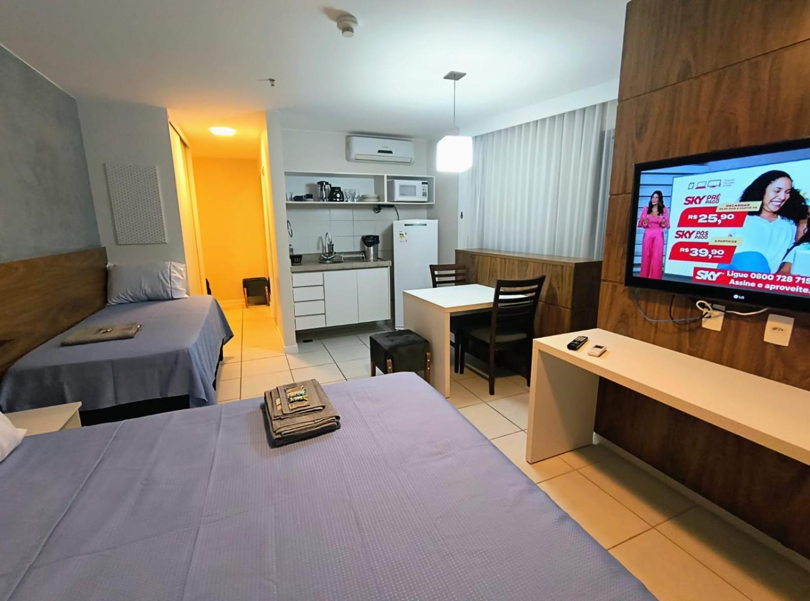 Hotel Grand Mercure Flat Particular Com Varanda, Garagem E Wi-Fi Μπραζίλια Εξωτερικό φωτογραφία