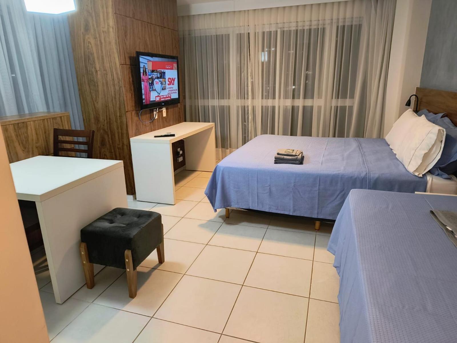 Hotel Grand Mercure Flat Particular Com Varanda, Garagem E Wi-Fi Μπραζίλια Εξωτερικό φωτογραφία