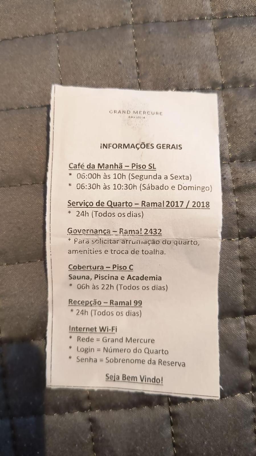 Hotel Grand Mercure Flat Particular Com Varanda, Garagem E Wi-Fi Μπραζίλια Εξωτερικό φωτογραφία