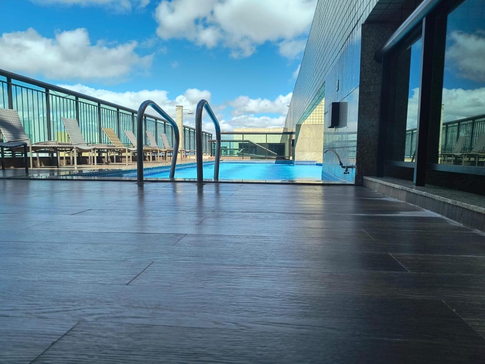 Hotel Grand Mercure Flat Particular Com Varanda, Garagem E Wi-Fi Μπραζίλια Εξωτερικό φωτογραφία
